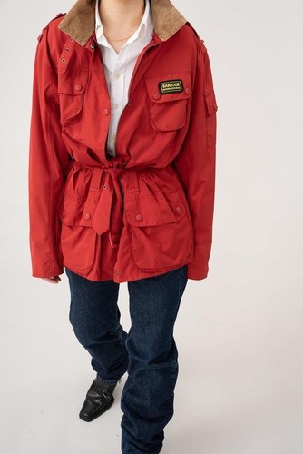 Women barbour jacket red - barbour, /