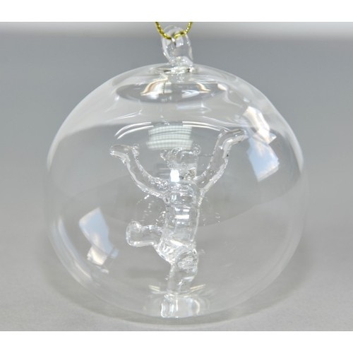 Tigger christmas glass - tigger,