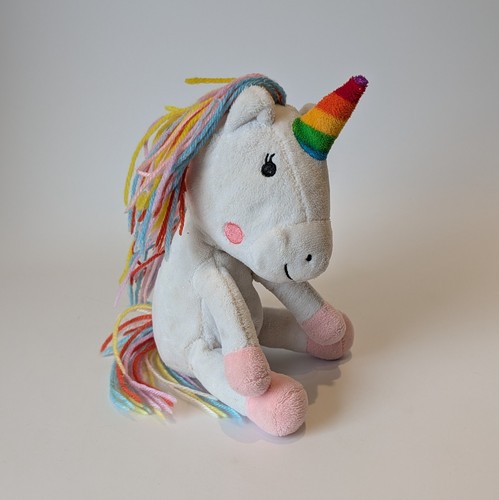 Asda rainbow unicorn - unicorn, plush