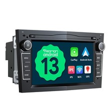 For Vauxhall Corsa Astra H Zafira B OPA13 7" Android 13 CarPlay Car Stereo Radio