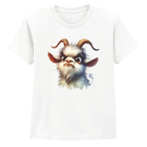Funny goat kids shirt silly - funny,