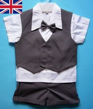 BABY BOY OUTFIT 4 Piece DARK