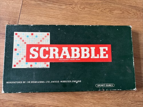 Scrabble 1955 vintage grey - 1955,