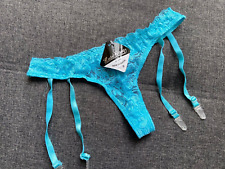 Ladies sexy baby blue lace