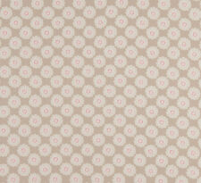 Clarke & Clarke Fabric Daisy Taupe 100% Cotton New