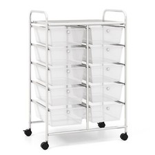 10 Drawers Storage Trolley