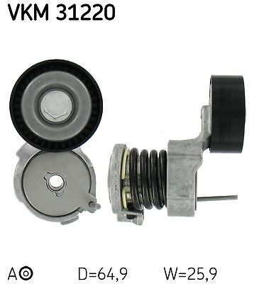 Ribbed belt tensioner skf - v-ribbed,