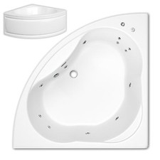 Trojan Laguna 1200 x 1200mm Corner 12 Jet Whirlpool / Spa Bath
