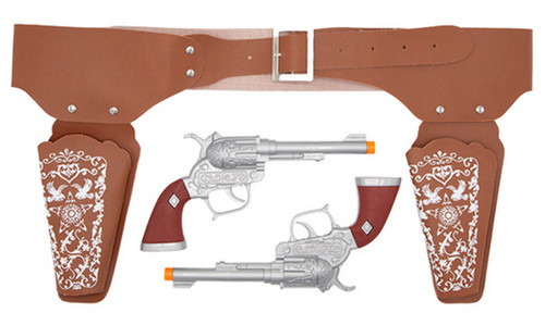 Cowboy guns with - with, &