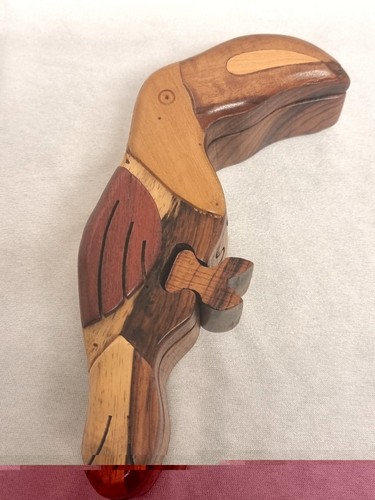 Wooden bird toucan puzzle - toucan,