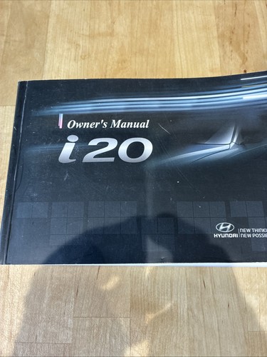 Hyundai i20 owners manual - hyundai,