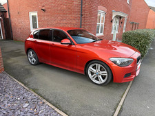 BMW 125d M Sport Auto Orange 5