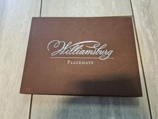Williamsburg Bird Placemats Excellent Condition In Original Box