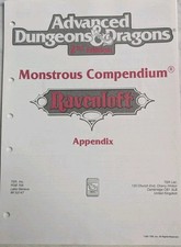 Monstrous Compendium