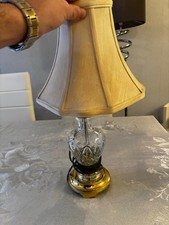 Waterford crystal table - table, lamp