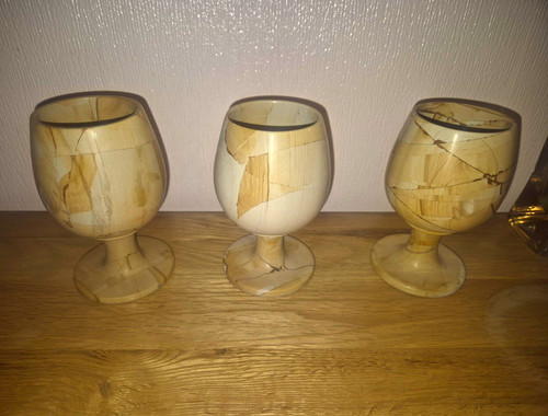 Set marbled stone onyx - set, stone/onyx