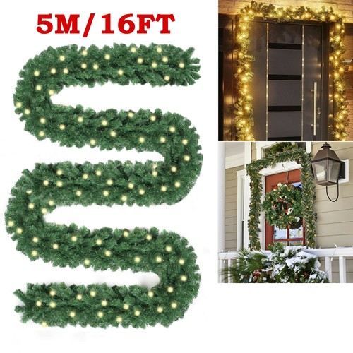 9ft 16ft christmas garland - christmas,