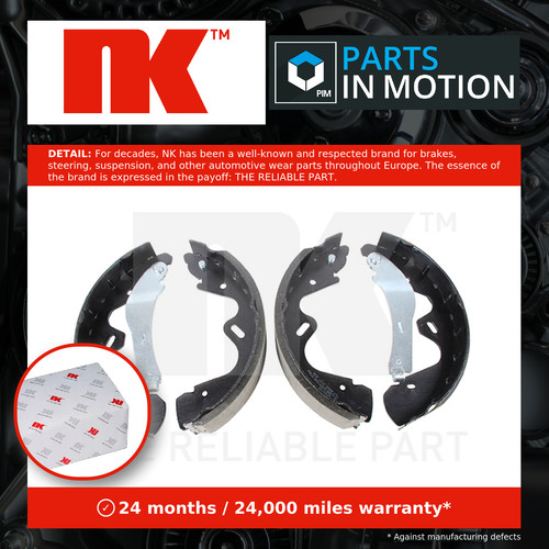 Brake shoes set fits - shoes,