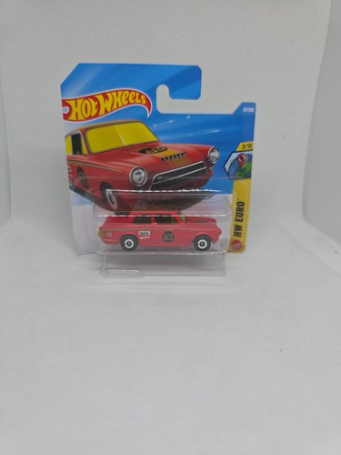 Hot wheels lotus cortina red - hot,