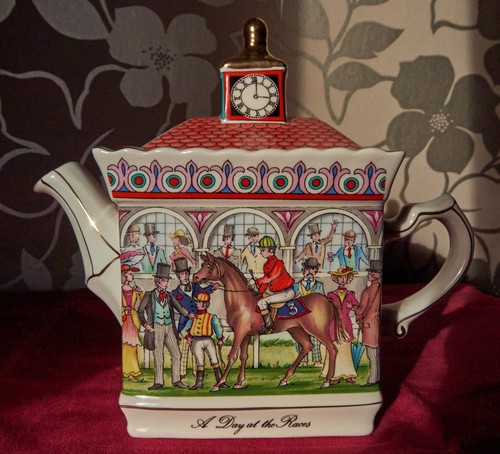 Vintage porcelain teapot a - vintage, "a