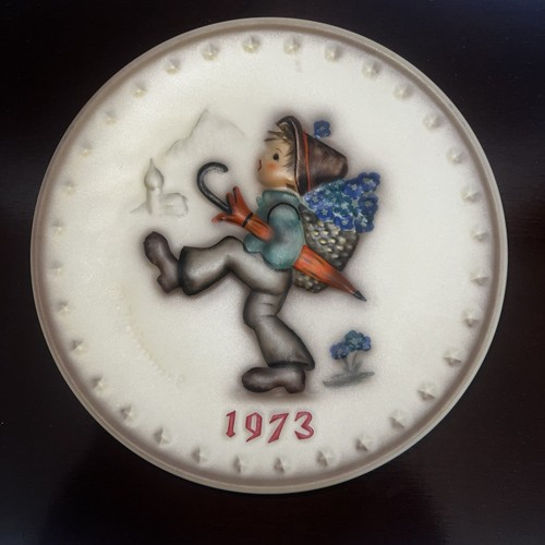 Hummel 3rd annual plate - annual, 1973