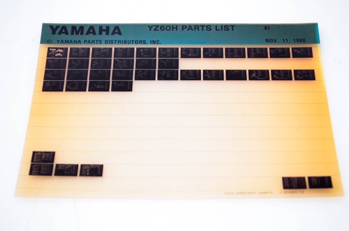 Oem yamaha yz60h 1980 - oem, 1980/november