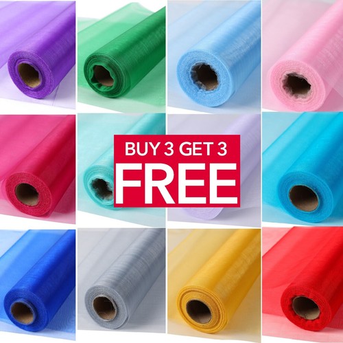 26m organza roll fabric - roll,