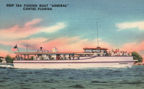 Vintage postcard deep sea - deep,