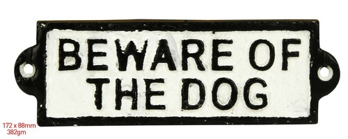 Cast iron sign outdoor garden - outdoor,