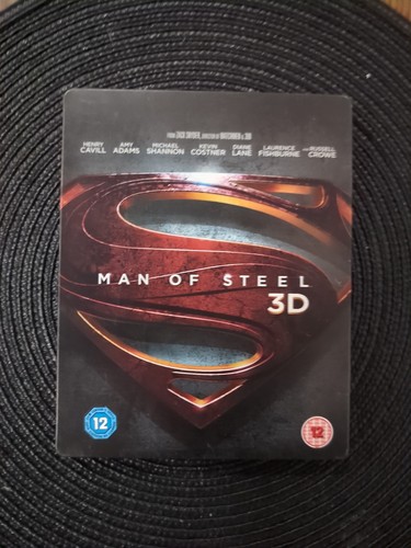 Man steel steelbook - steel, 3d