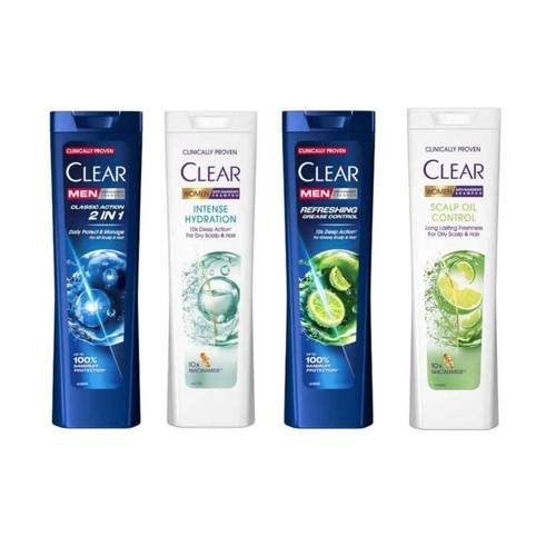 Clear men and women - clear,