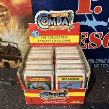 1994 Citadel Games Workshop Warhammer Combat Cards Factory 8 Sealed Decks 4 Open