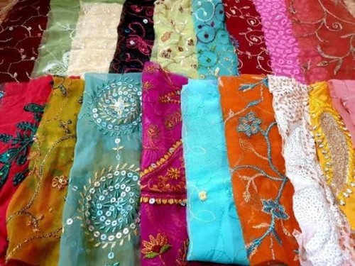 Ind 15pcsvintage sari - ind,