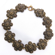 Antique Edwardian Floral Link