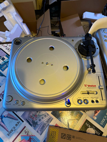 Pair vestax pdx 2000 silver - of, pdx-2000