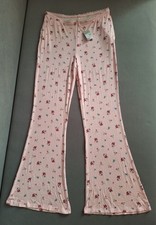 Primark Pink Ribbed Floral
