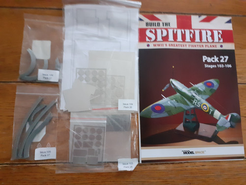 Deagostini spitfire pack - spitfire, 1/12