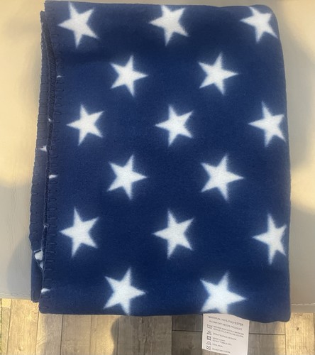 Brand new stars fleece blanket - new,
