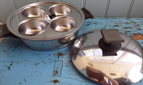 Vintage rena ware egg poacher - vintage,