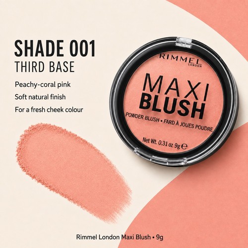 Rimmel london maxi blush - rimmel, 001