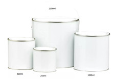 Empty Tin Cans Metal Paint