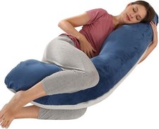 Full Body Maternity Pillow, J Shape Pregnancy Pillow, Long Nursing, Support