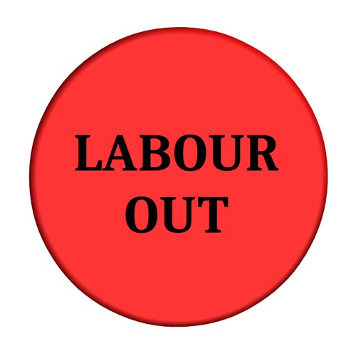 Labour out british politics - labour,