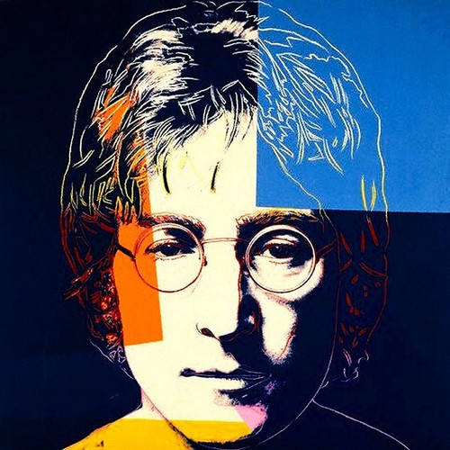 Andy warhol navy blue john - andy,