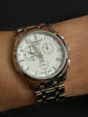 Tissot watch couturier gmt - tissot,