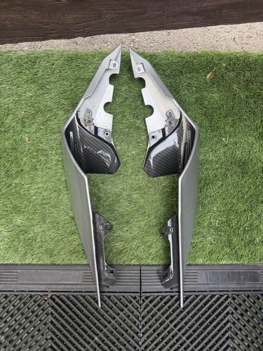 Yamaha r1m silver rear farings - silver,