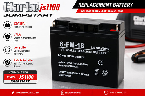 Clarke spare battery - clarke,