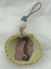 Hanging Shell Hand-Decorated