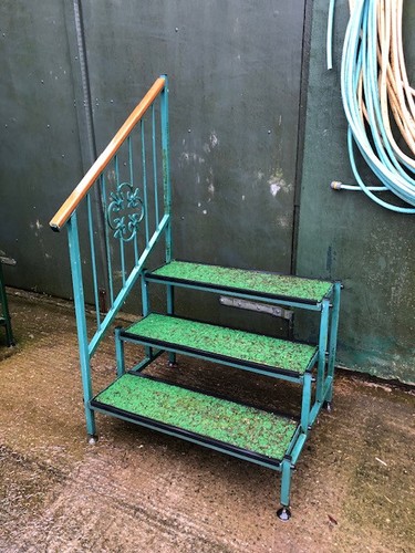 Static caravan steps - caravan,