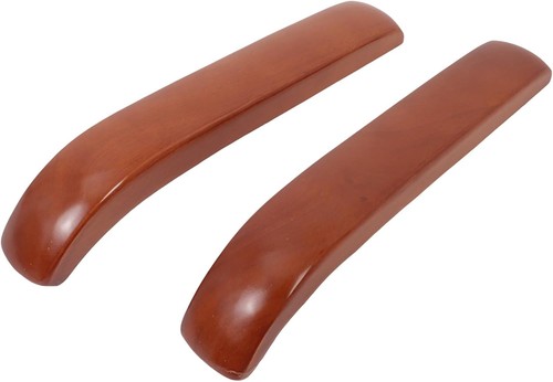 Wooden office chair armrest - wooden,